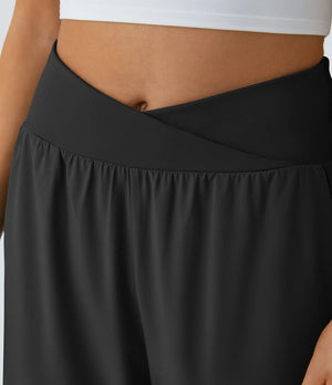 Halara "All I Want" Halara Black Resort Flowy Pants