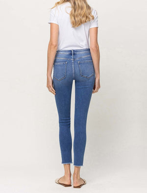 Vervet Mid-Rise Crop Skinny Jeans- V2159M