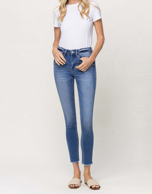 Vervet Mid-Rise Crop Skinny Jeans- V2159M
