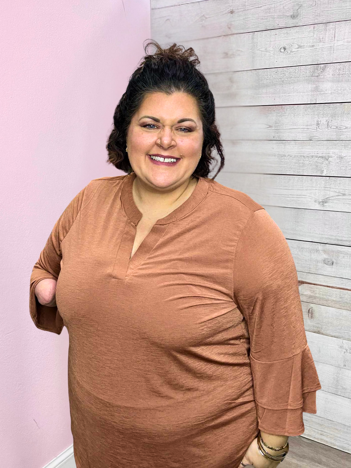 "Stay Polished" Solid Belled Lizzy- Caramel