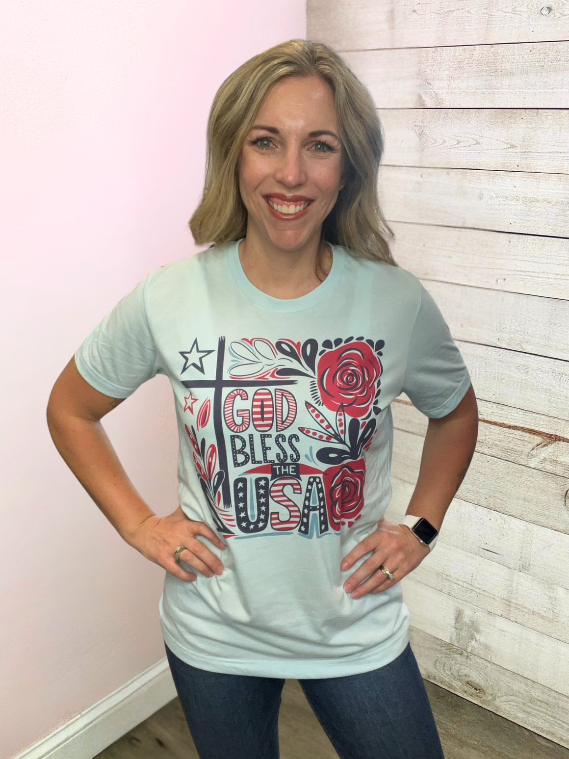 God Bless The USA Graphic Tee