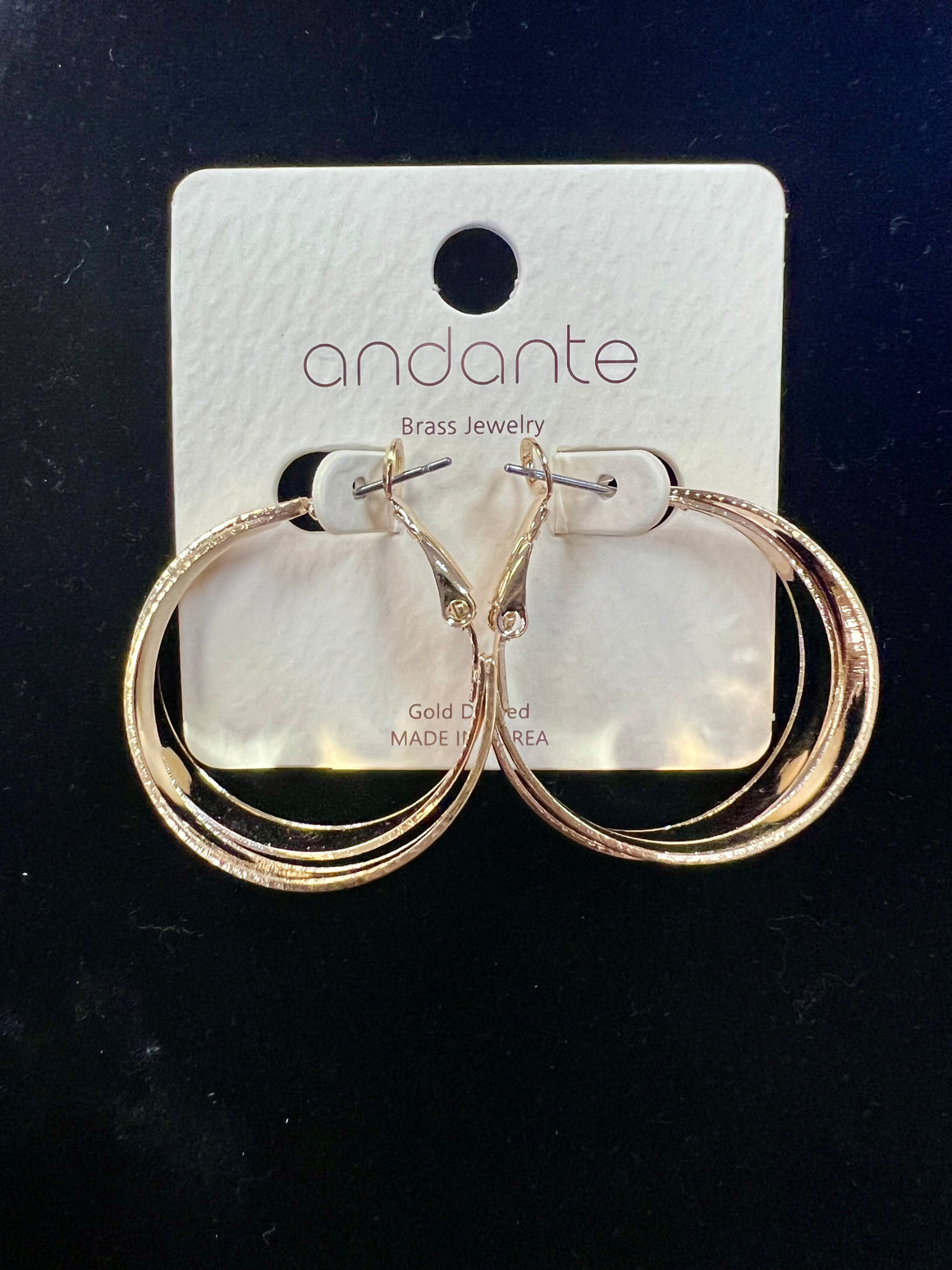 Gold Hoop Earrings