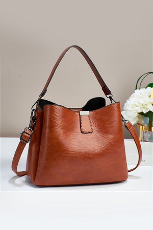 "Lori" Vegan Leather Bucket Purse
