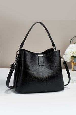 "Lori" Vegan Leather Bucket Purse