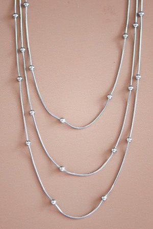 "Erica" Stainless Steel Layered Necklace