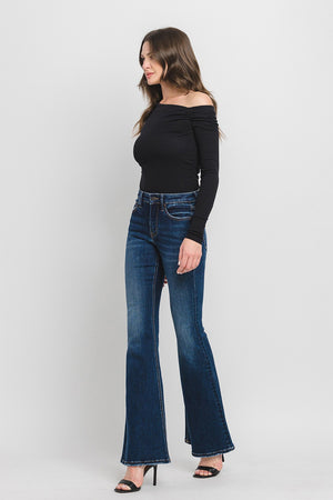 Lovervet Mid-Rise Flare Jeans- LV1040