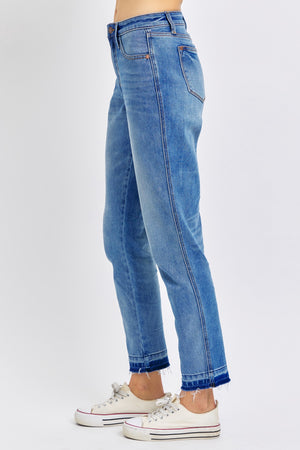 Judy Blue Mid-Rise Boyfriend Jeans- 88818