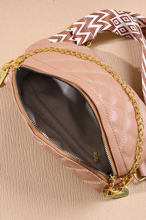 "Isabelle" Quilted Crossbody Bum Bag