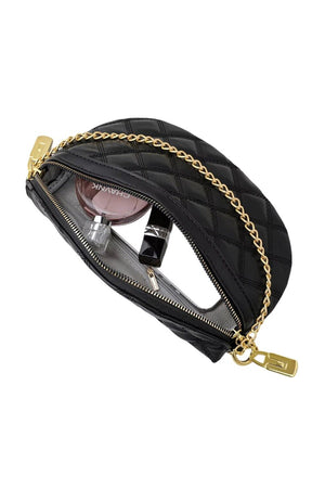 "Isabelle" Quilted Crossbody Bum Bag