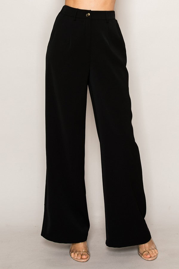 "Just A Feeling" Black Dress Pant