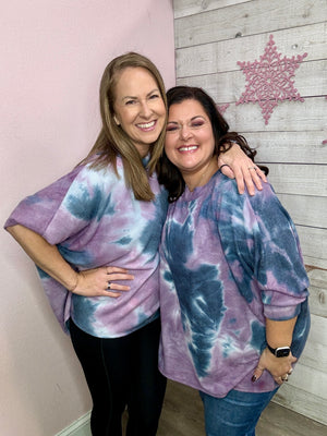 BF "Dare To Believe" Tie-Dye Top