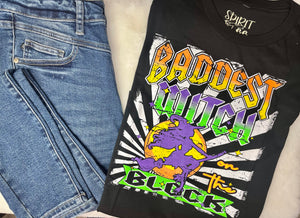 "Baddest Witch on the Block" Graphic Tee