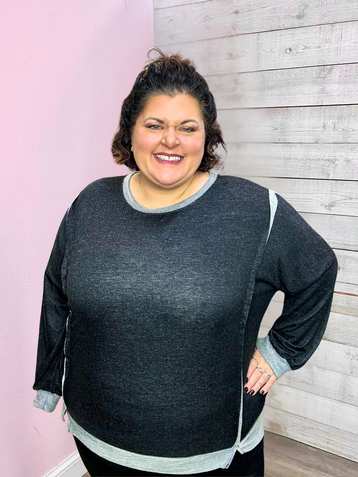 "Deepest Desire" Solid Top- Black