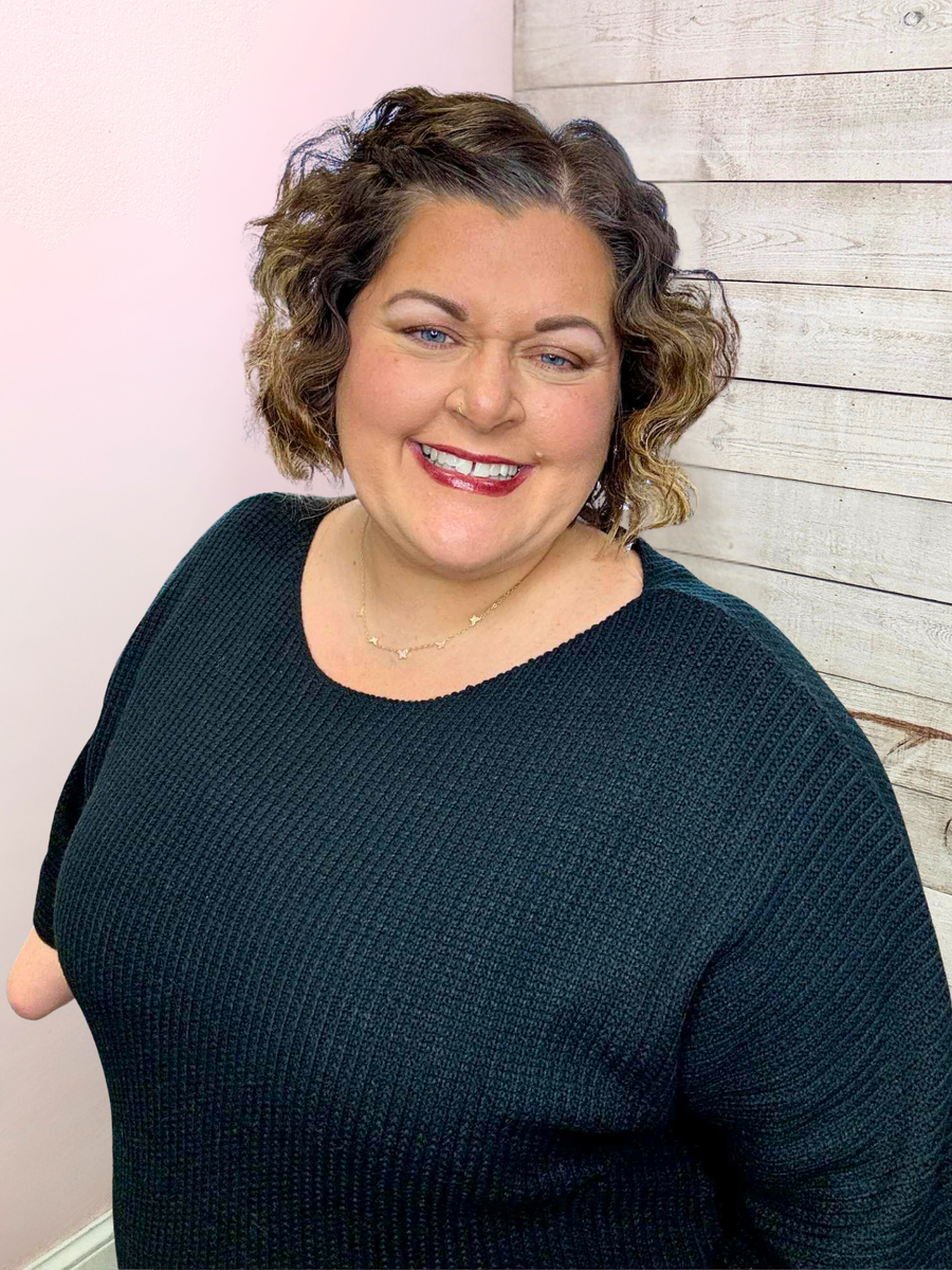 "It's A Match" Black Short Sleeve Sweater