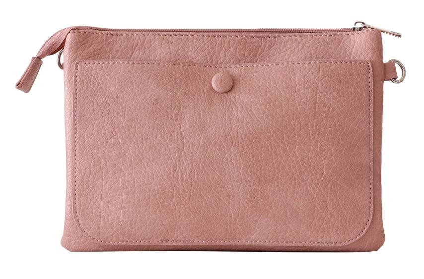 "Timeless" 4 Pocket Crossbody Purse