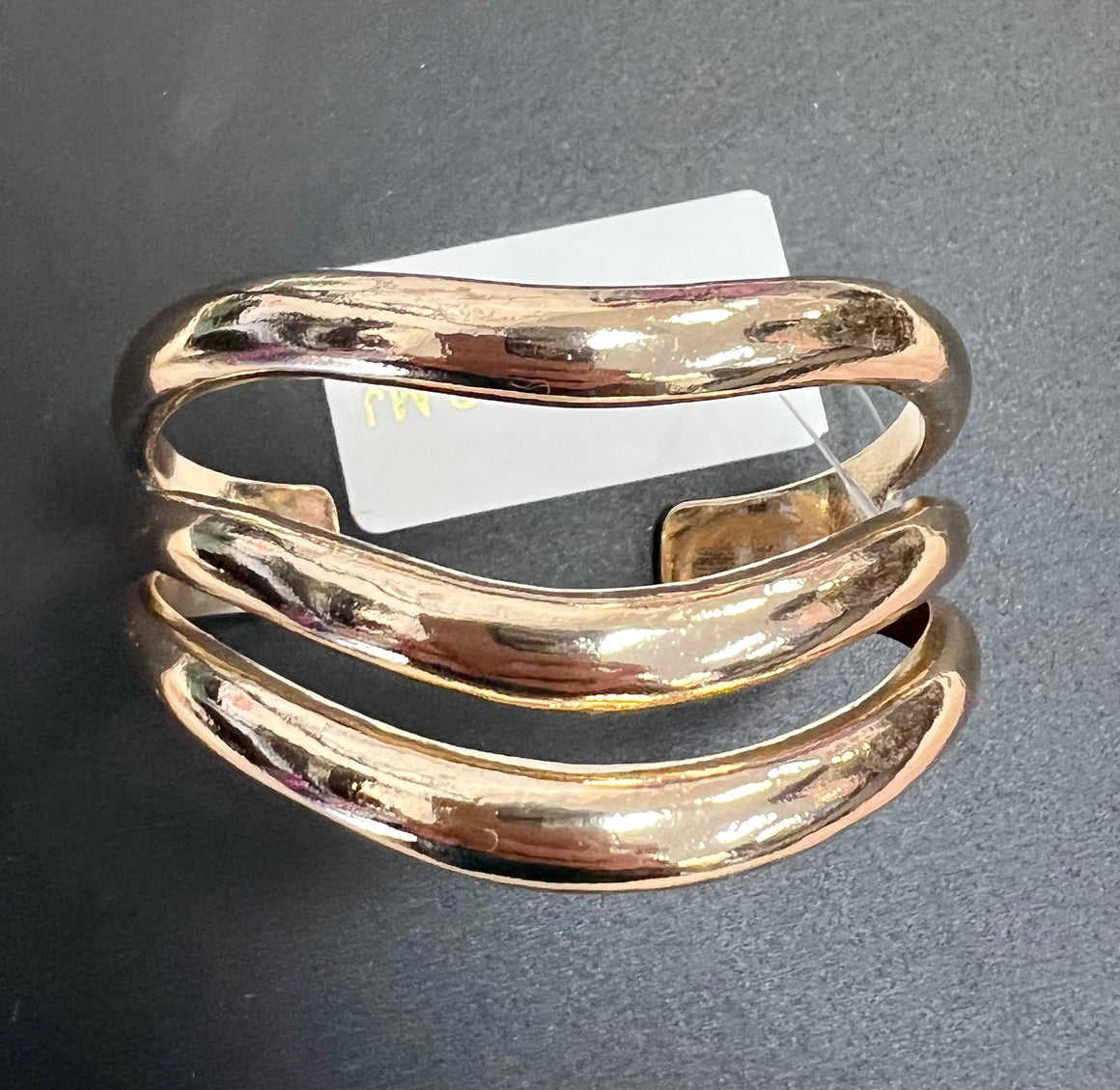 Gold Layered Cuff Bracelet