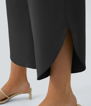 Halara "All I Want" Halara Black Resort Flowy Pants