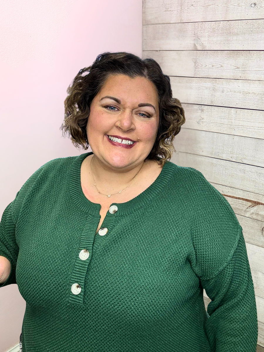 "Calling On You" Green Button Top