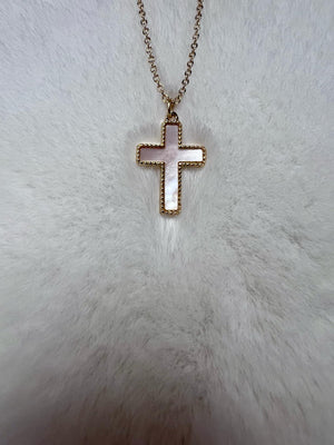 Gold Cross Necklace