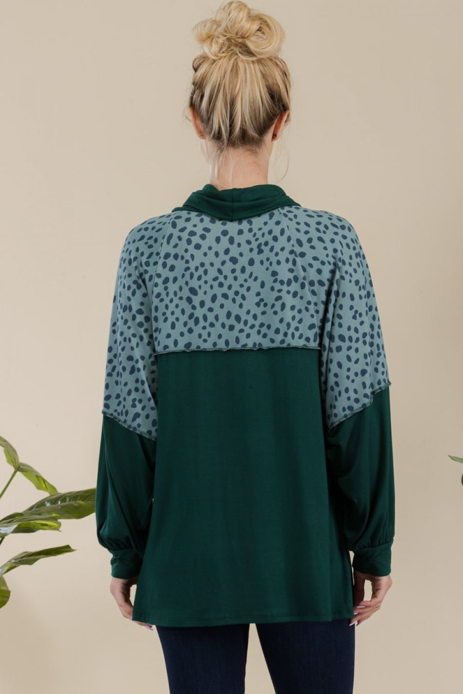 "Good Fit" Green Long Sleeve Top *FINAL SALE*