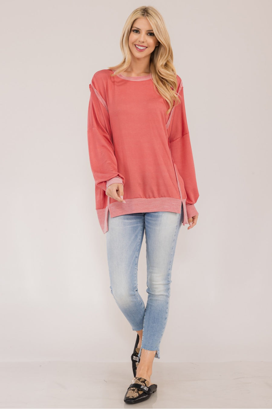 "Deepest Desire" Solid Top- Pink