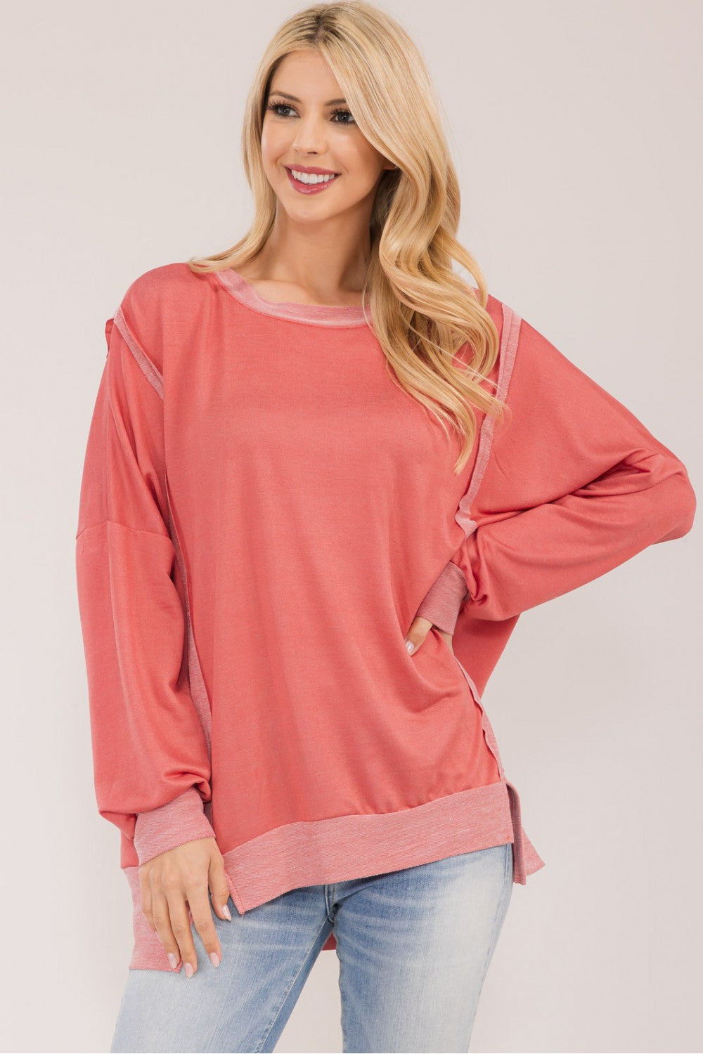 "Deepest Desire" Solid Top- Pink