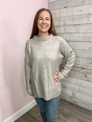 "Can't Deny It" Turtleneck Sweater Top