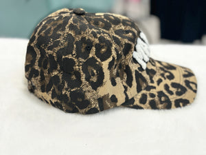 Animal Print Mama Adjustable Baseball Cap