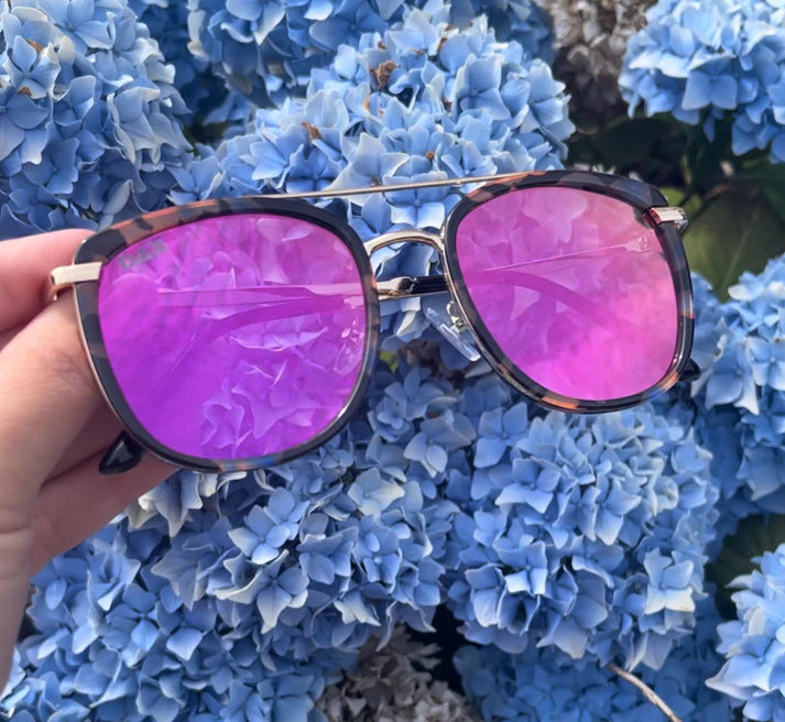 "Ivy" DAX Sunglasses- Marble