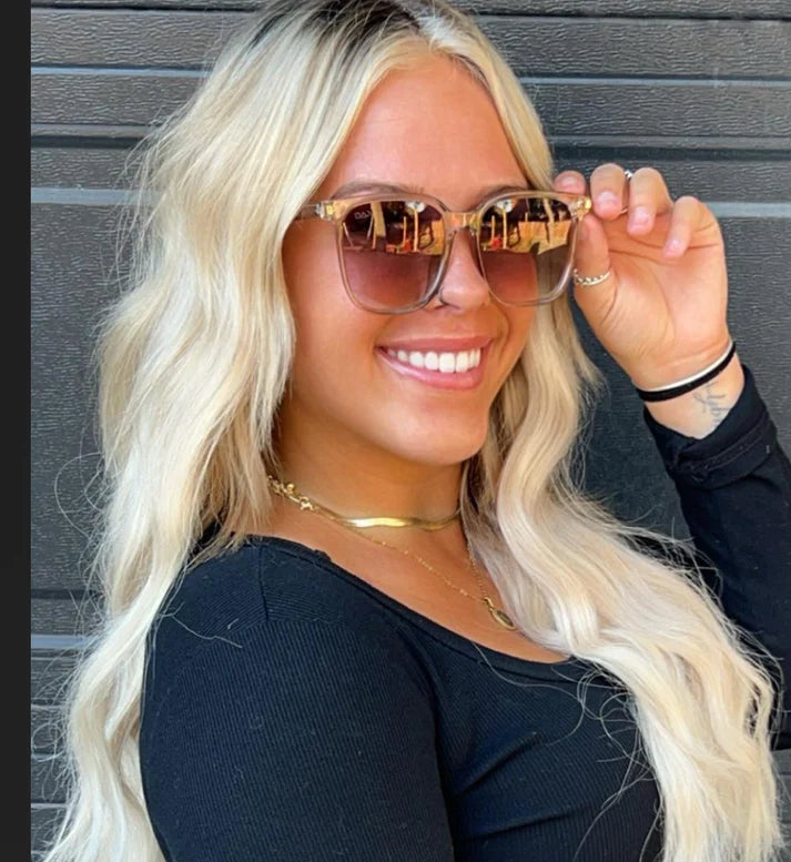 "Ella" DAX Sunglasses- Brown
