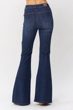 Judy Blue Pull On Flare Jean- 88276