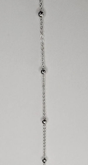 Cubic Zirconia Double Layered Necklace