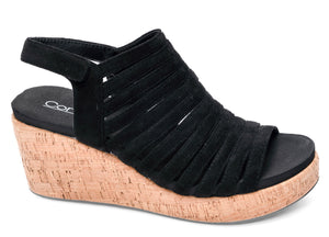 "Oopsie Daisey" Corkys Strappy Wedge Sandal