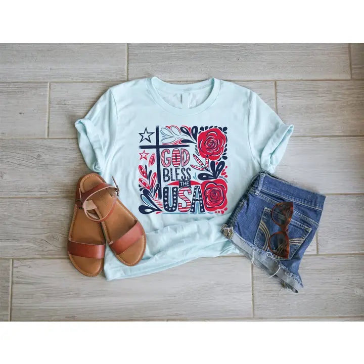 God Bless The USA Graphic Tee *PRE-ORDER*