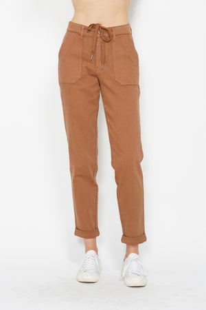 Judy Blue Hi-Rise Cuffed Jogger Camel- 88857