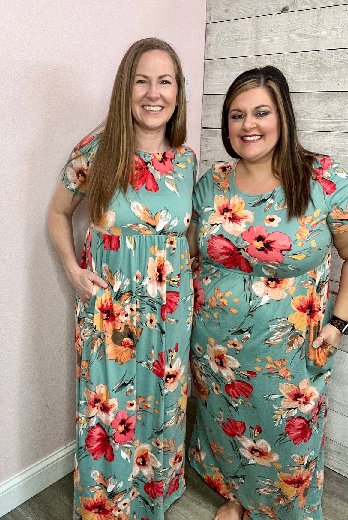 "Feel The Joy" Floral Maxi Dress