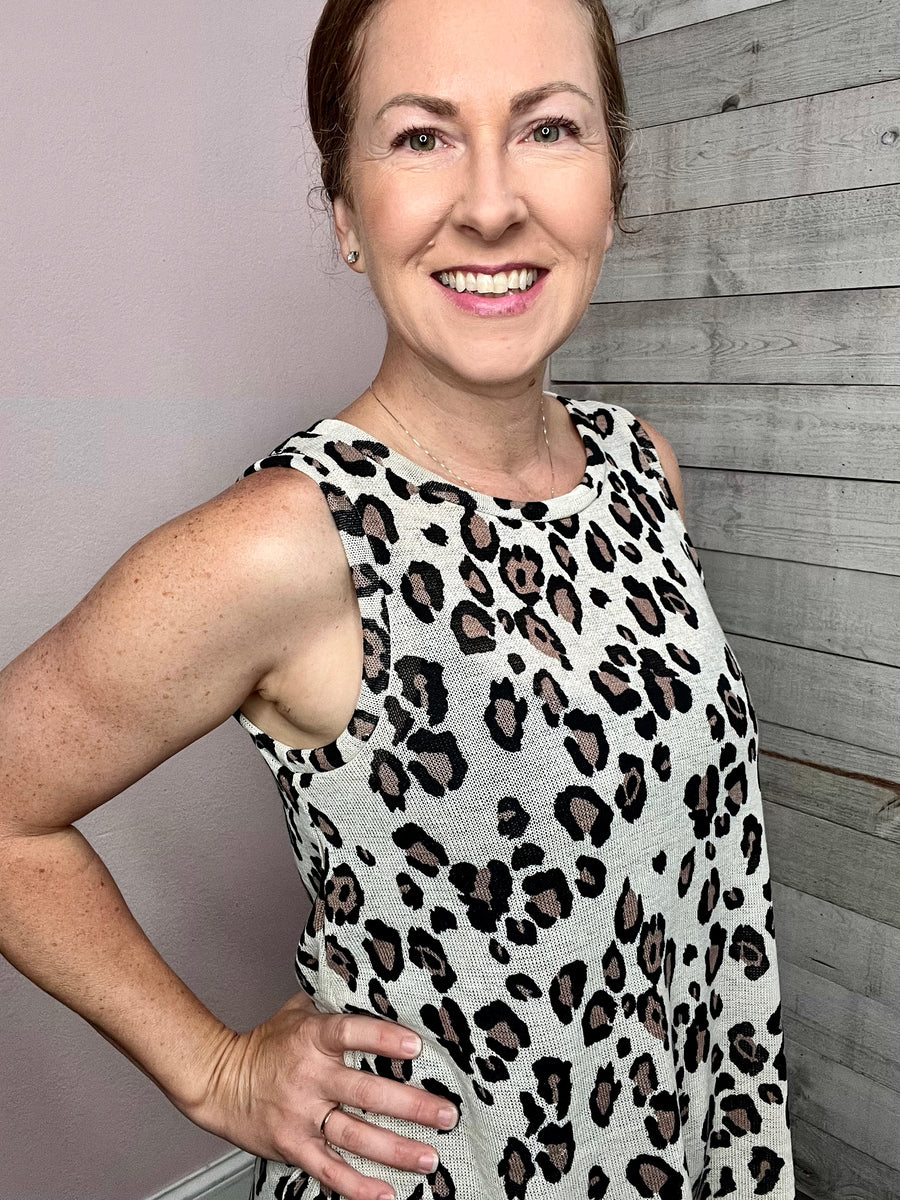 "Another Chance" Animal Print Tank Top