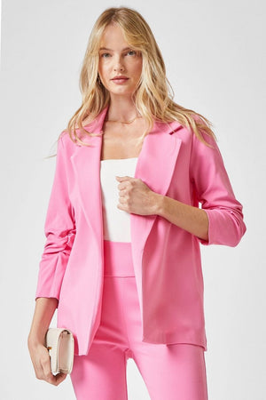 "Ready For Anything" Blazer- Light Pink