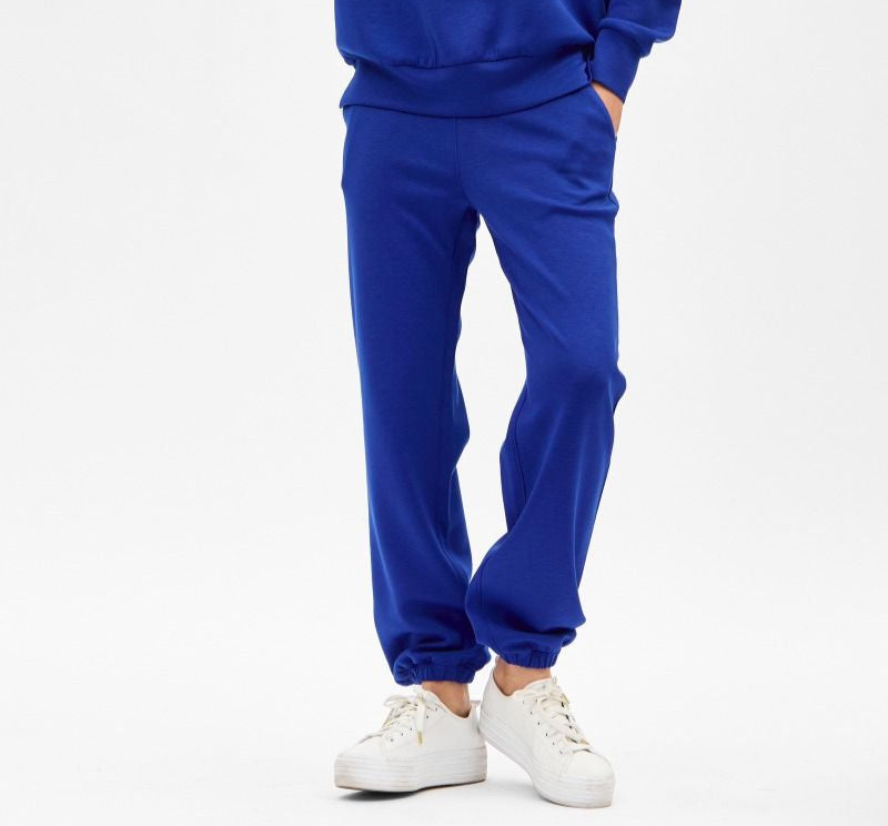 "Closer To Love" Solid Jogger Sweatpant- Blue