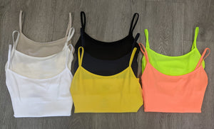 "Necessity" Cami with Adjustable Straps *FINAL SALE*
