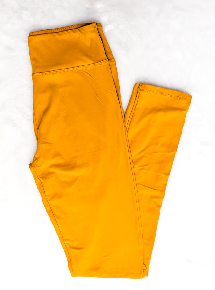 "Everyday Classic" Solid Colored Leggings *FINAL SALE*