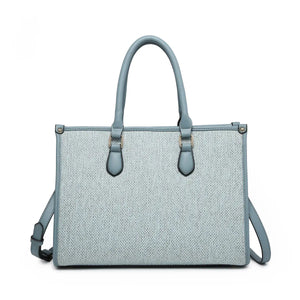 "Melissa" Two-Tone Structured Purse