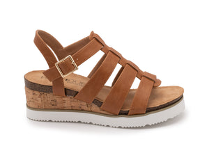 "Fantasy" Strappy Wedge Sandal