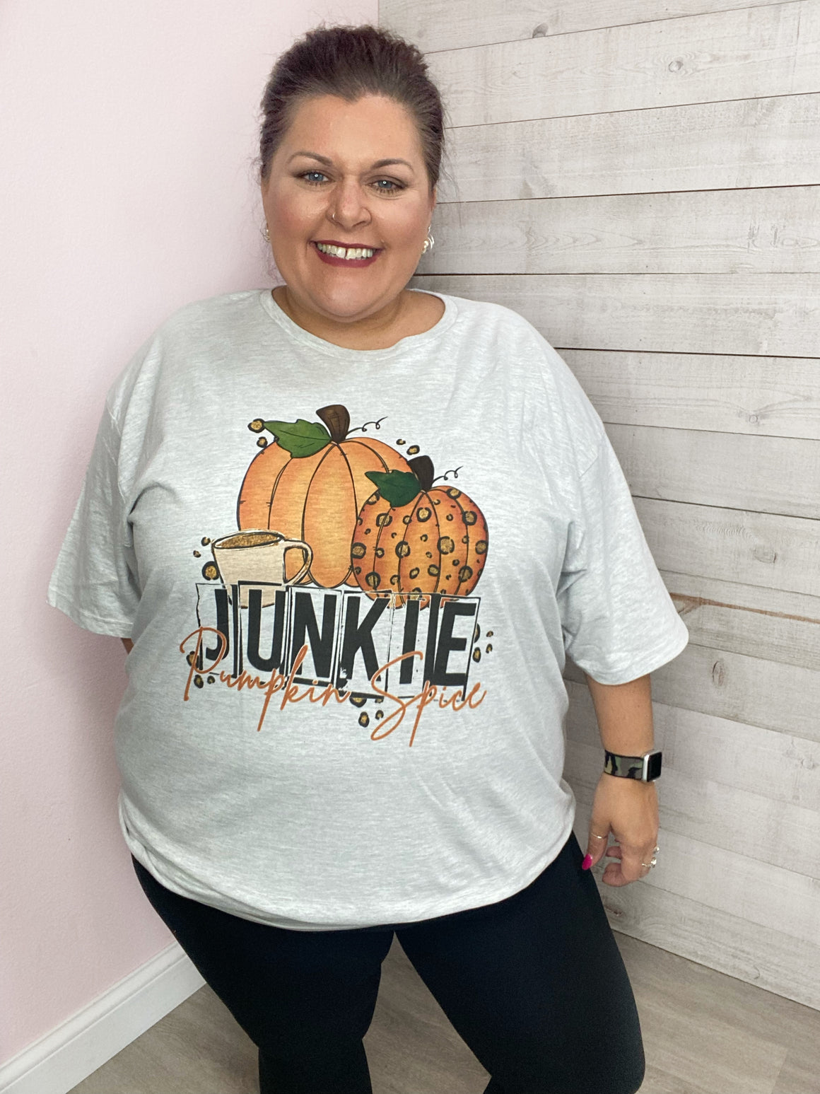 Junkie Pumpkin Spice Graphic Tee *FINAL SALE*