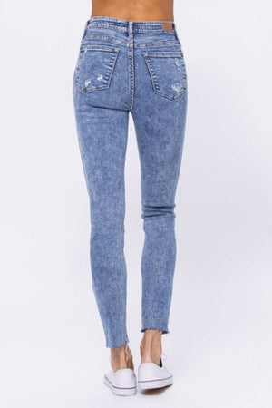 Judy Blue Hi-Rise Acid Wash Skinny- 88266
