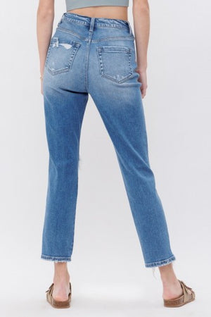 Mica Denim Super Hi-Rise Mom Jean- MDP-M122