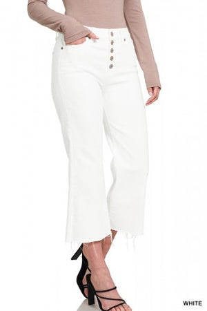 Zenana Hi-Rise Ivory Jeans- DOP-1417 *FINAL SALE*