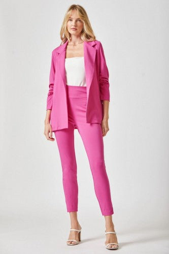 "Ready For Anything" Blazer- Pink