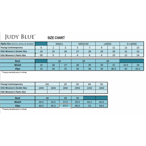 Judy Blue Raw Hem Capri- 82268 *FINAL SALE*
